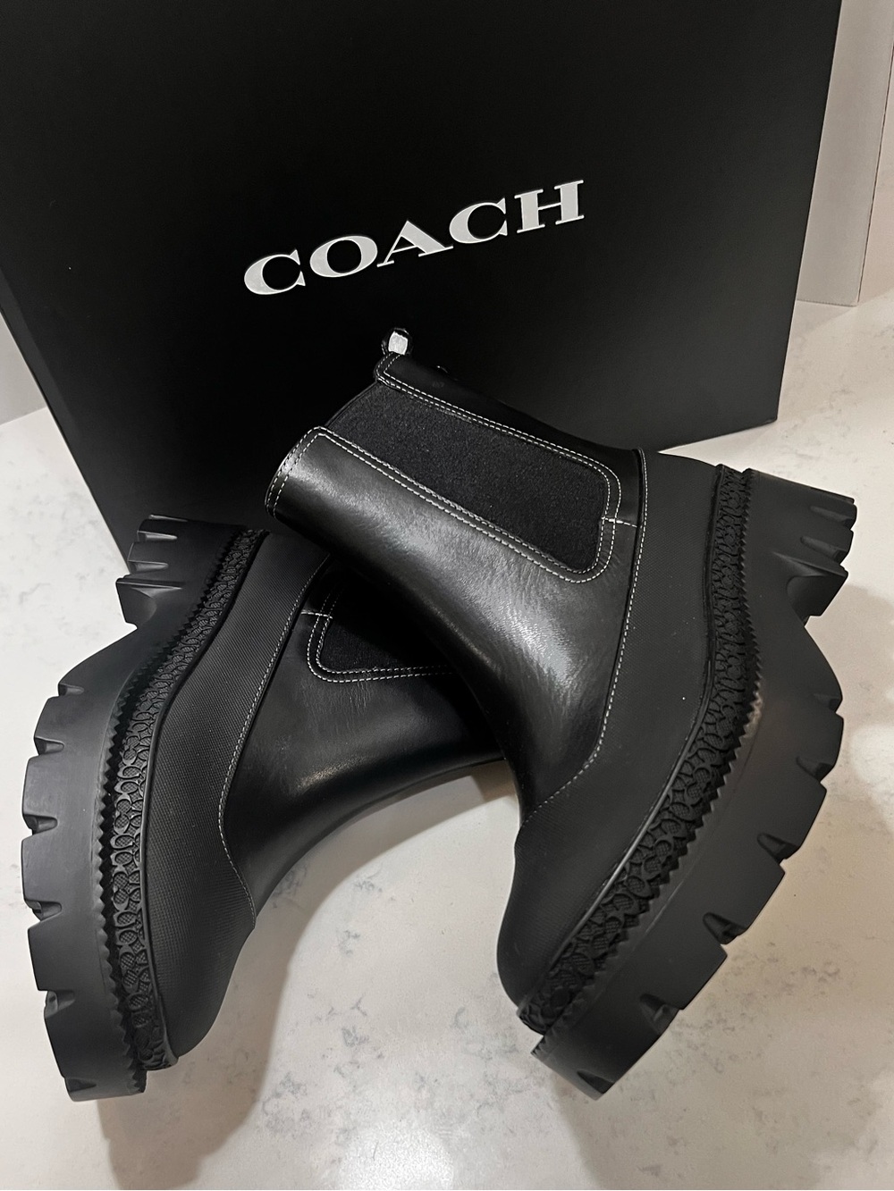 Coach Jayla Leather Bootie ✨👢
